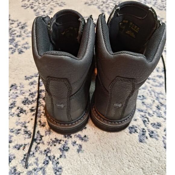 Red Wing Irish Setter Kittson 6" STEEL TOE Black Work Boots Men 7.5 83664 NWOB - Picture 4 of 6